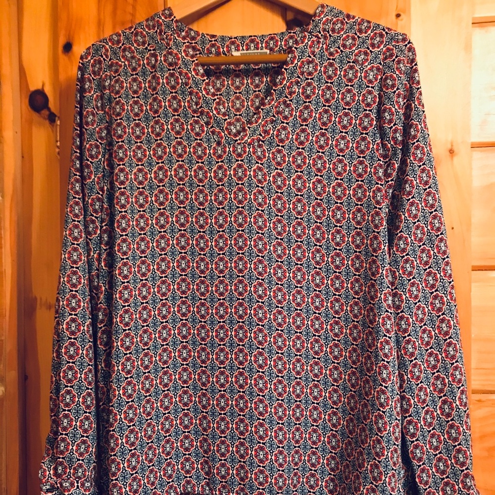 Bright Pattern Top